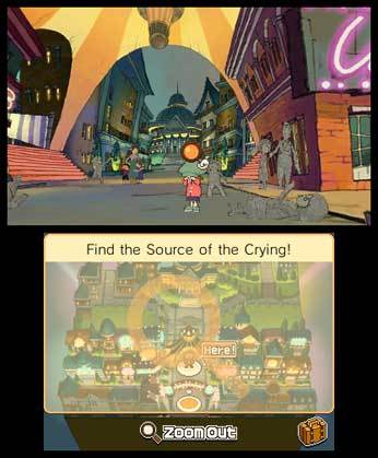Скриншот из игры Professor Layton and the Miracle Mask - 1