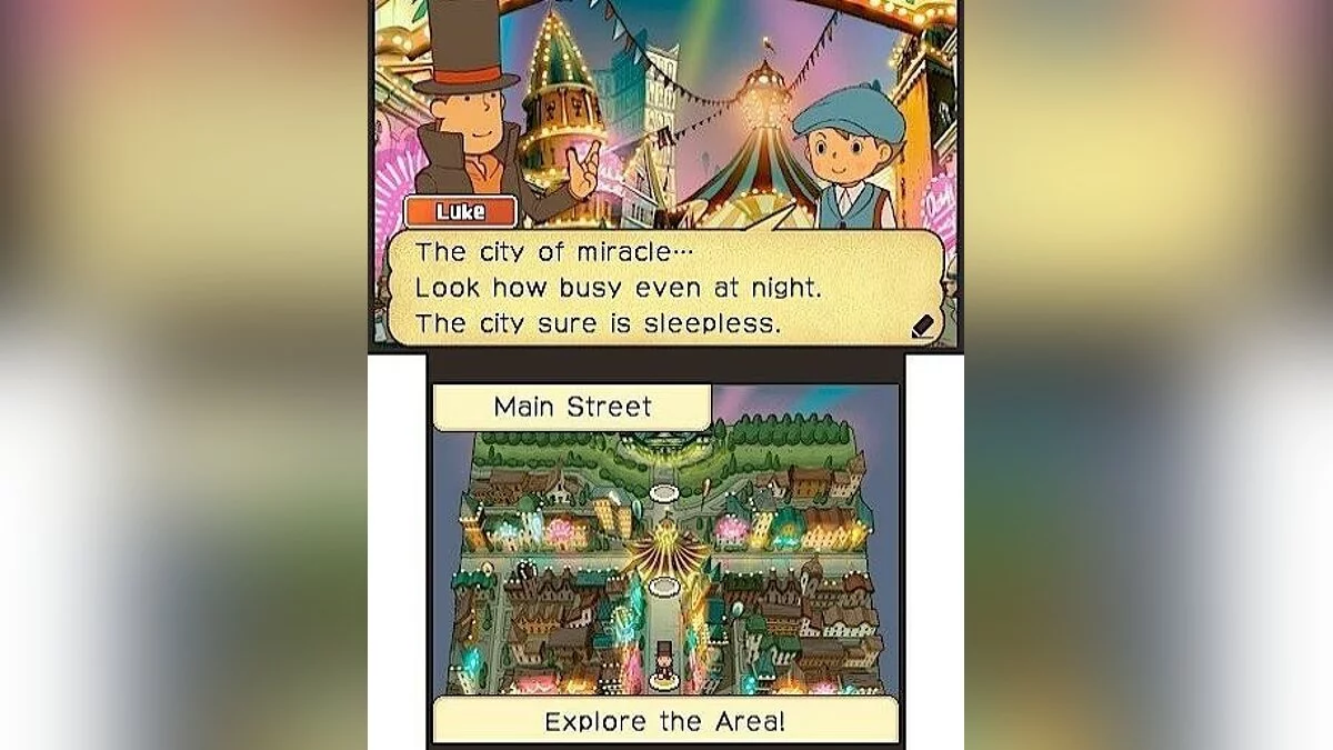 Скриншот из игры Professor Layton and the Miracle Mask - 15