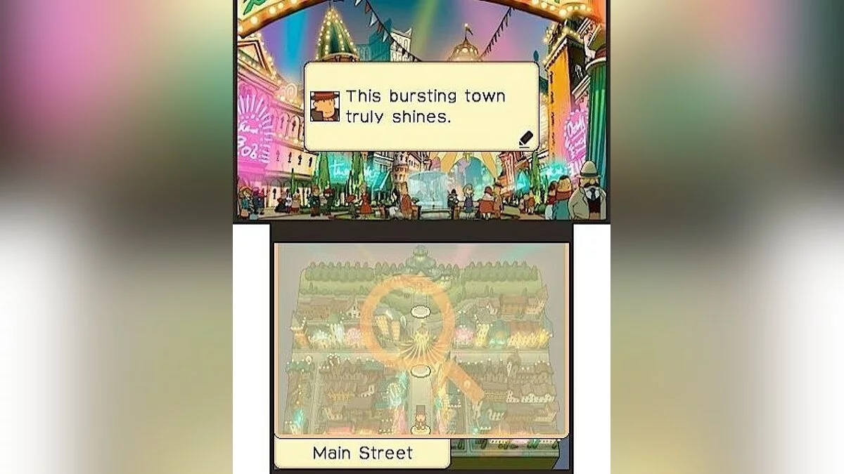 Скриншот из игры Professor Layton and the Miracle Mask - 7