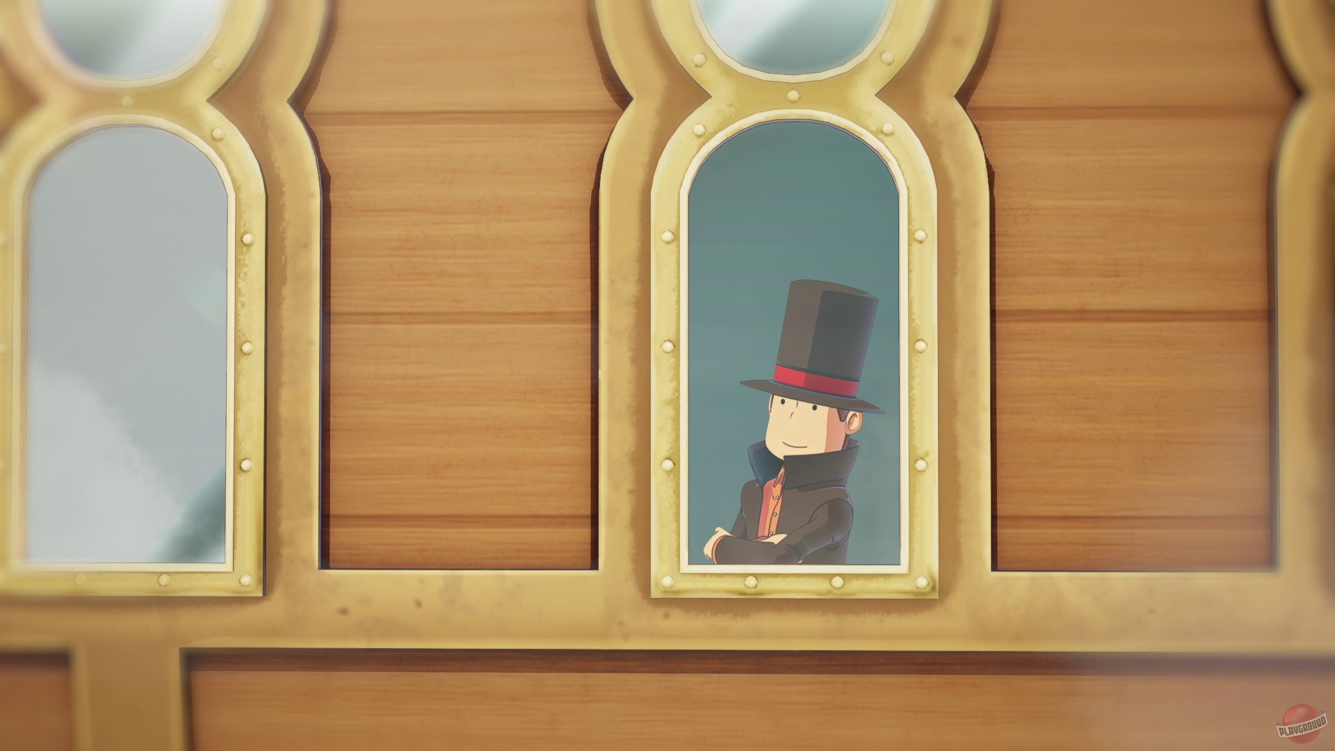 Скриншот из игры Professor Layton and The New World of Steam - 1