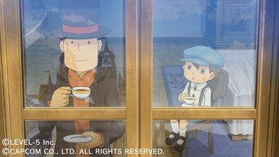 Скриншот из игры Professor Layton vs. Ace Attorney - 19
