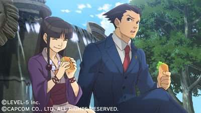 Скриншот из игры Professor Layton vs. Ace Attorney - 18