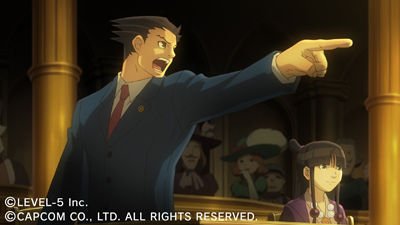 Скриншот из игры Professor Layton vs. Ace Attorney - 4