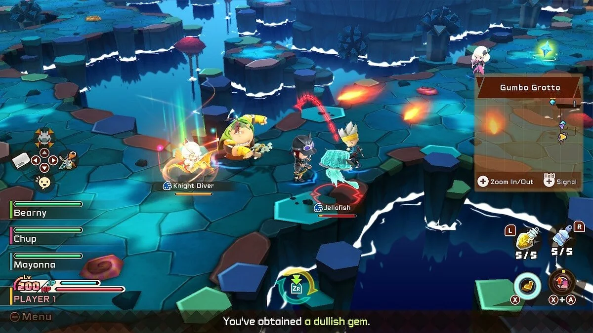 Скриншот из игры SNACK WORLD: THE DUNGEON CRAWL — GOLD - 11