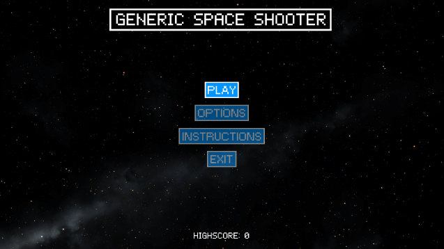 Скриншот из игры Generic Space Shooter - 1