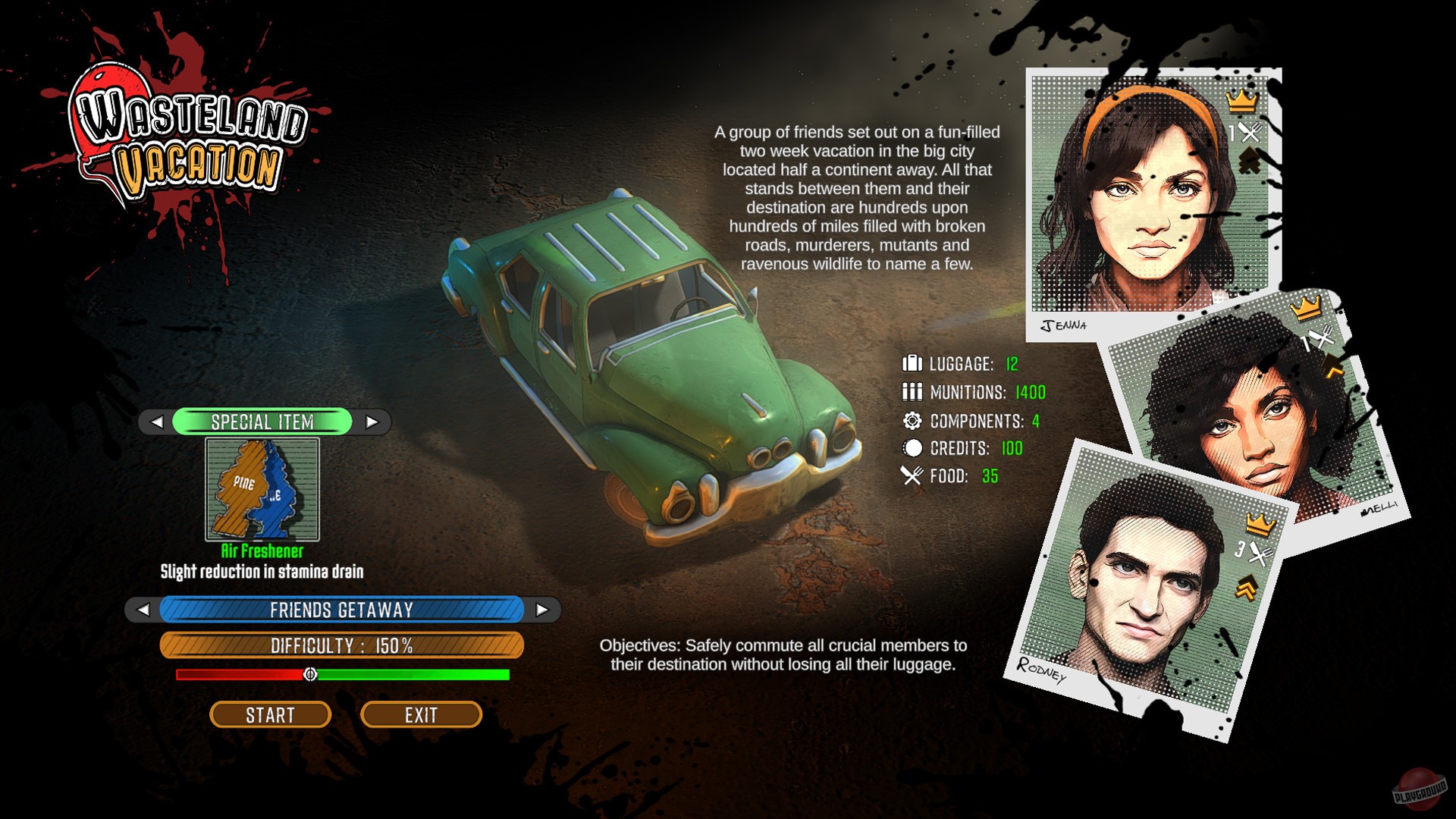 Скриншот из игры Wasteland Vacation - 4