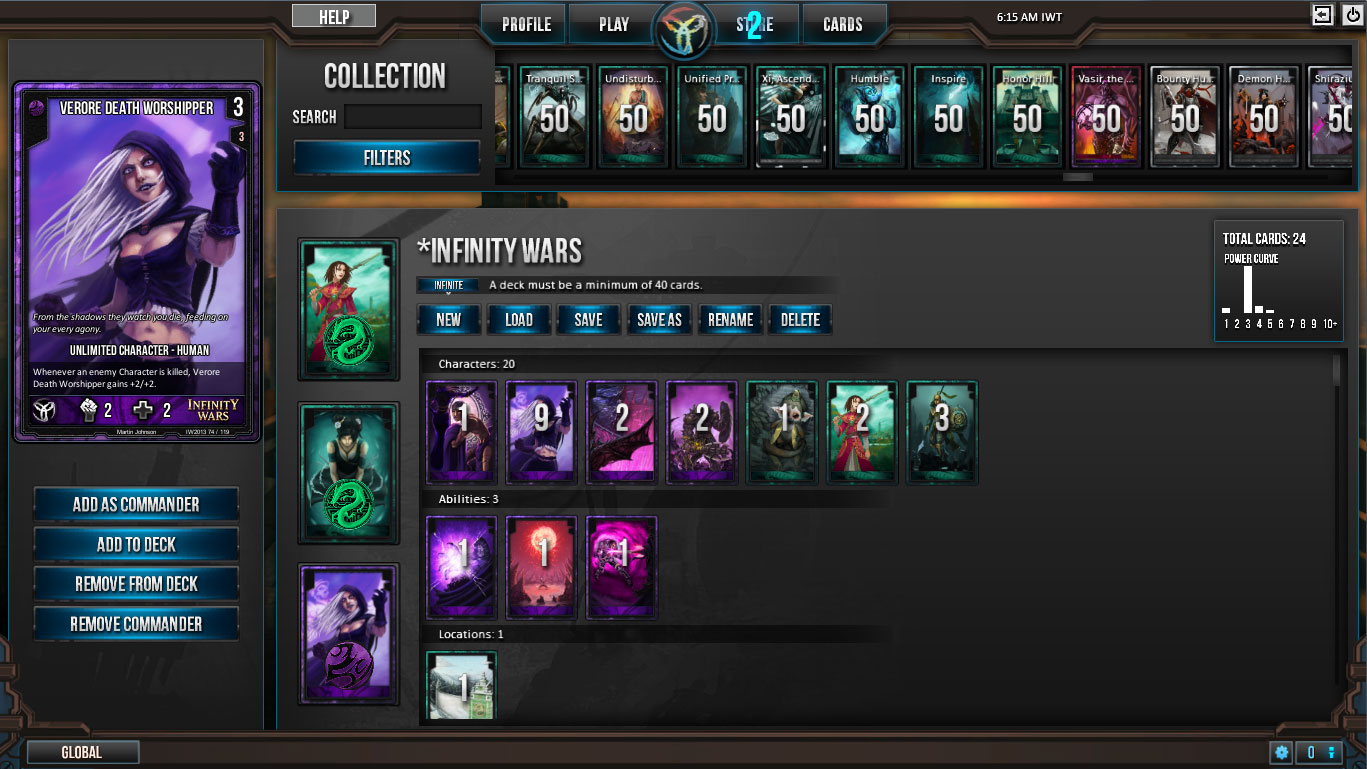 Скриншот из игры Infinity Wars - Animated Trading Card Game - 12