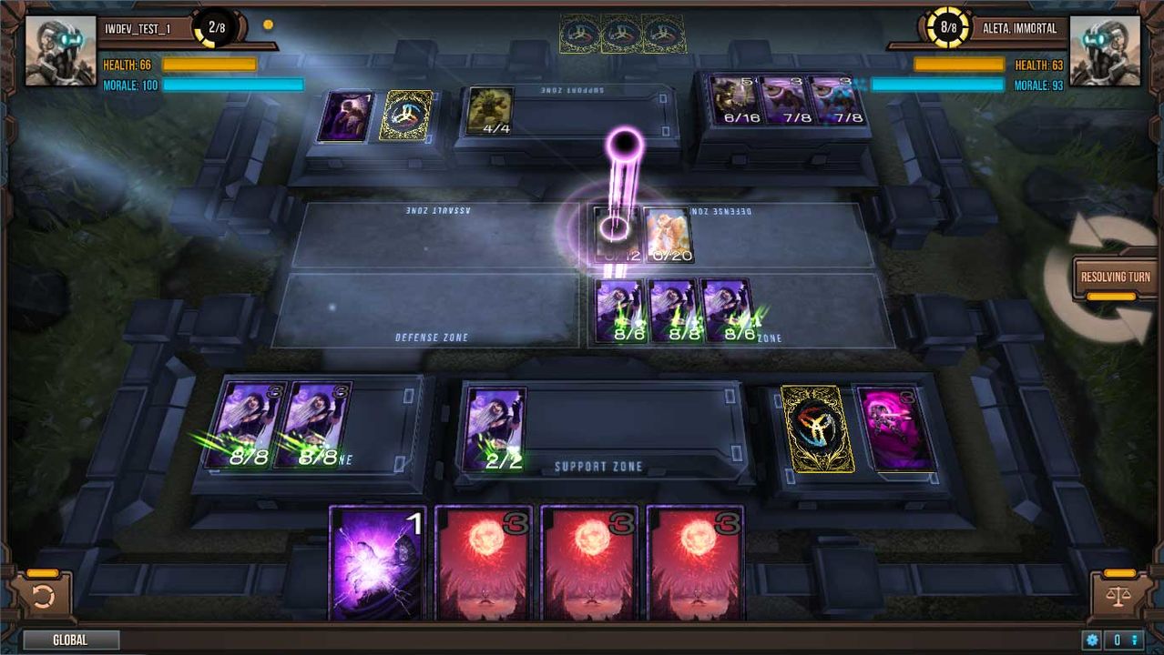 Скриншот из игры Infinity Wars - Animated Trading Card Game - 16