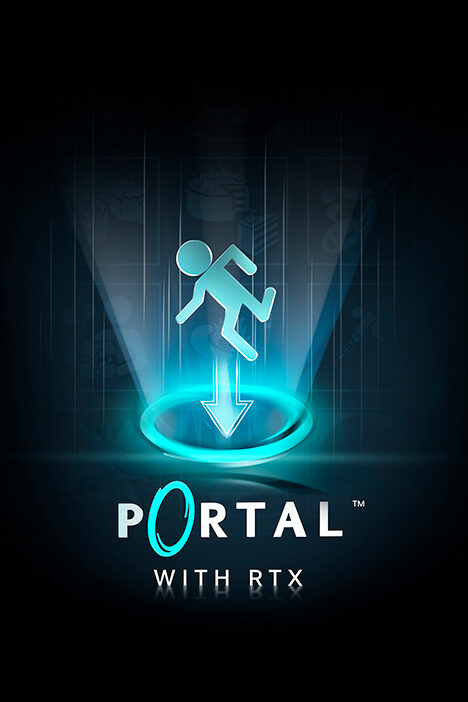 Обложка игры Portal with RTX