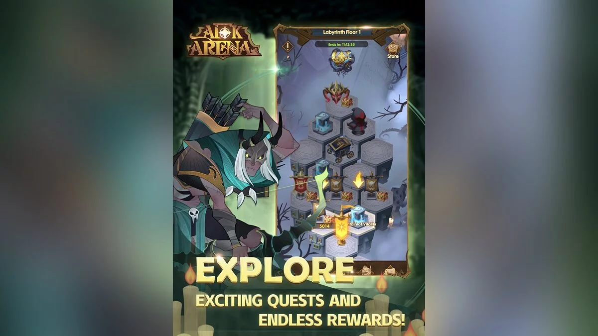 Скриншот из игры AFK Arena - 12