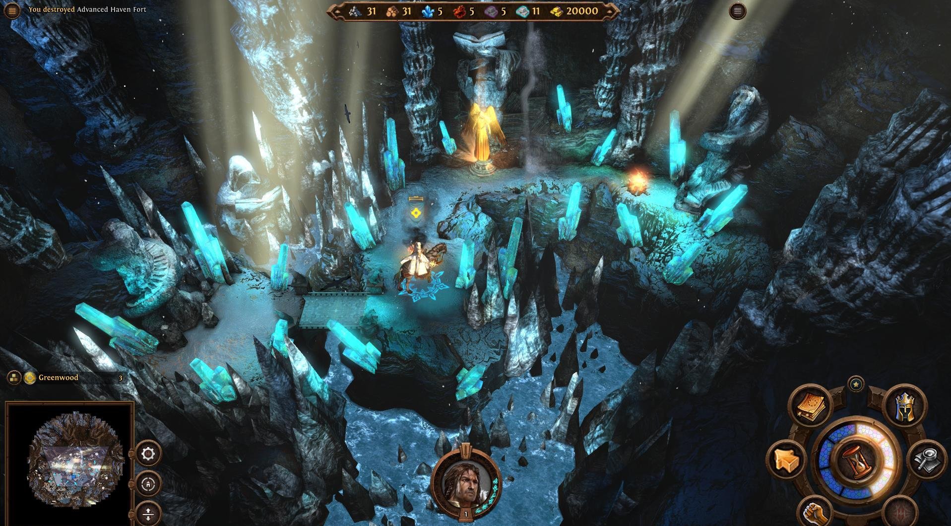 Скриншот из игры Might & Magic Heroes VII - 1