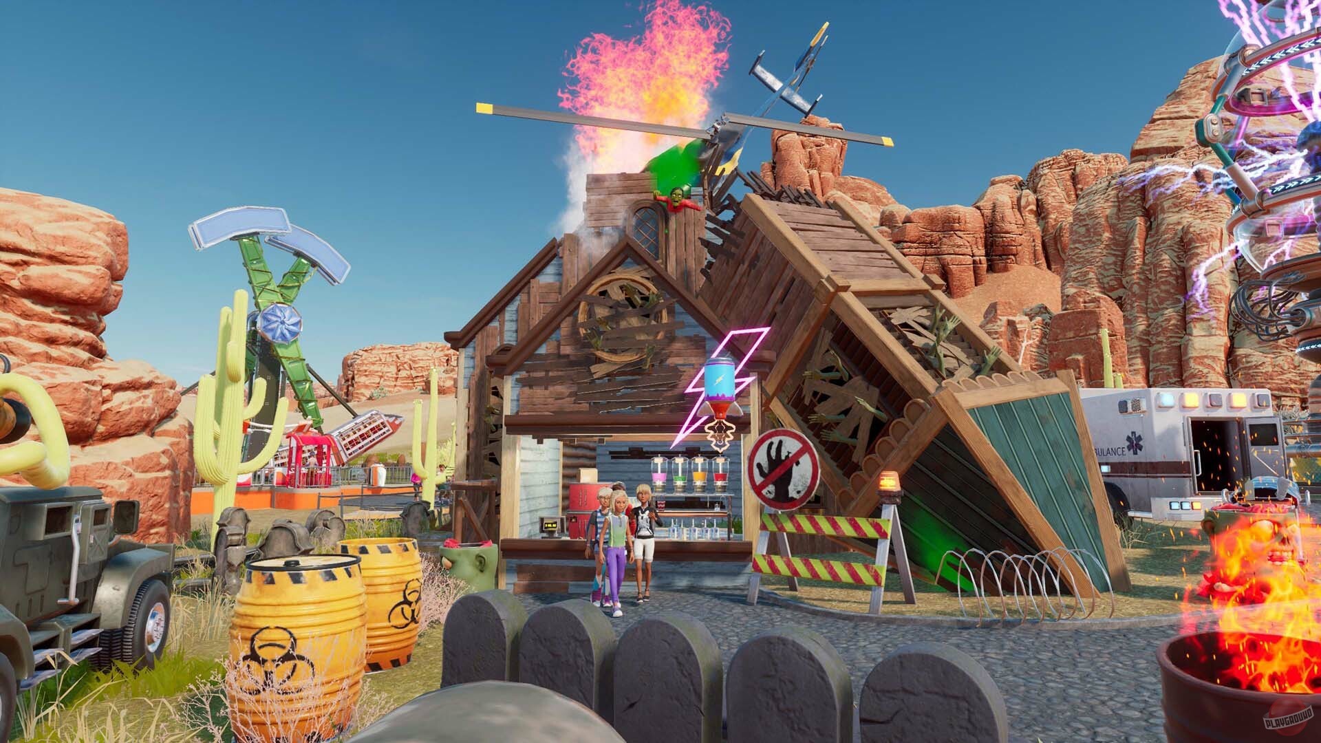 Скриншот из игры Park Beyond - 36