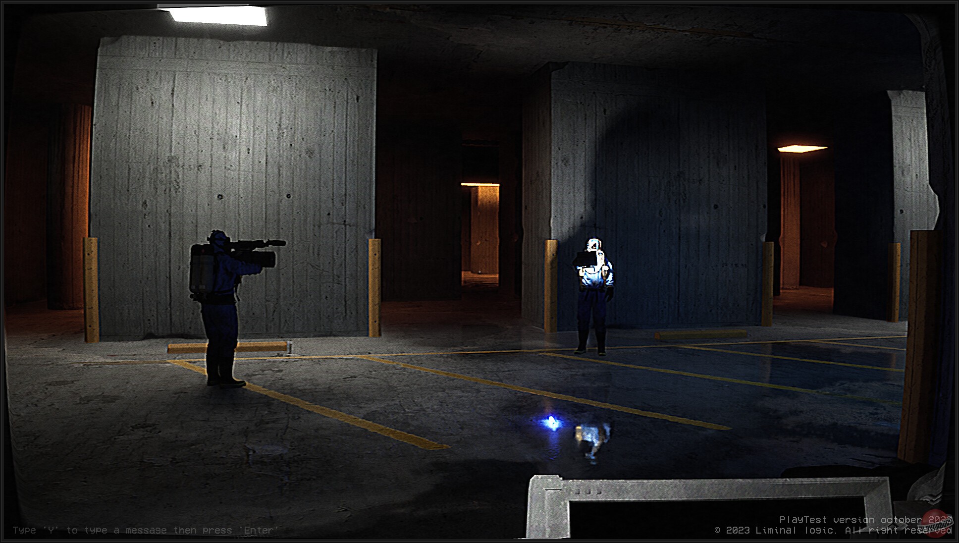 Скриншот из игры Backrooms Rec. - 19