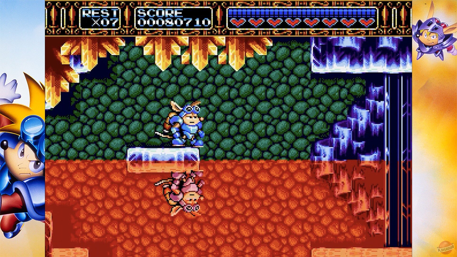 Скриншот из игры Rocket Knight Adventures: Re-Sparked! - 7