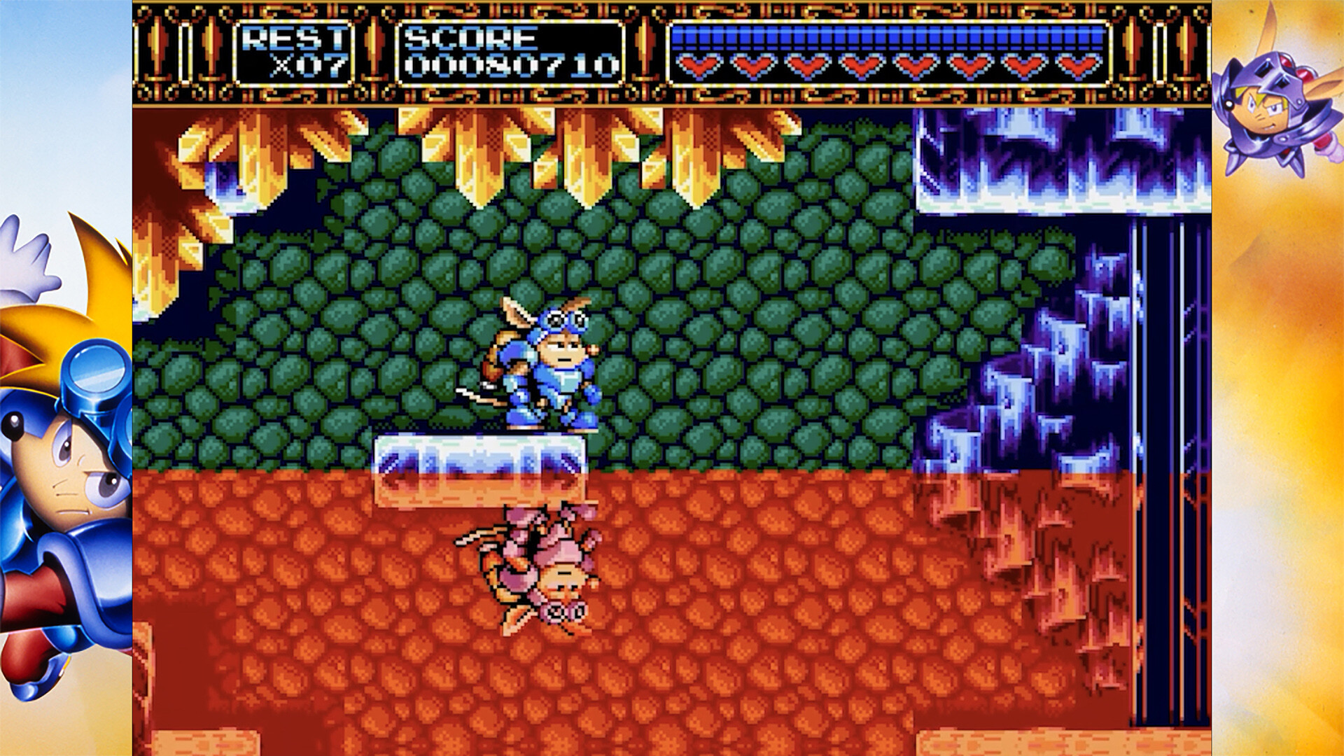 Скриншот из игры Rocket Knight Adventures: Re-Sparked! - 3