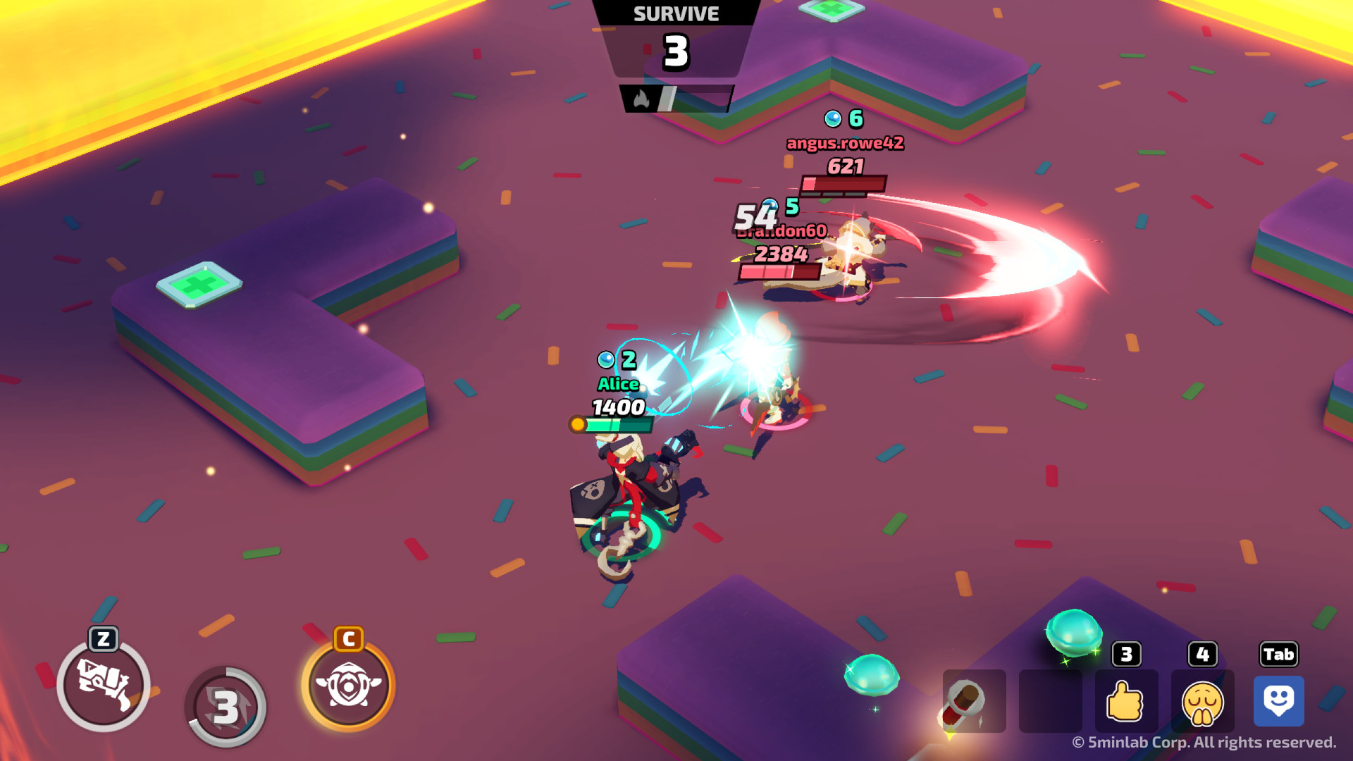 Скриншот из игры SMASH LEGENDS - 1