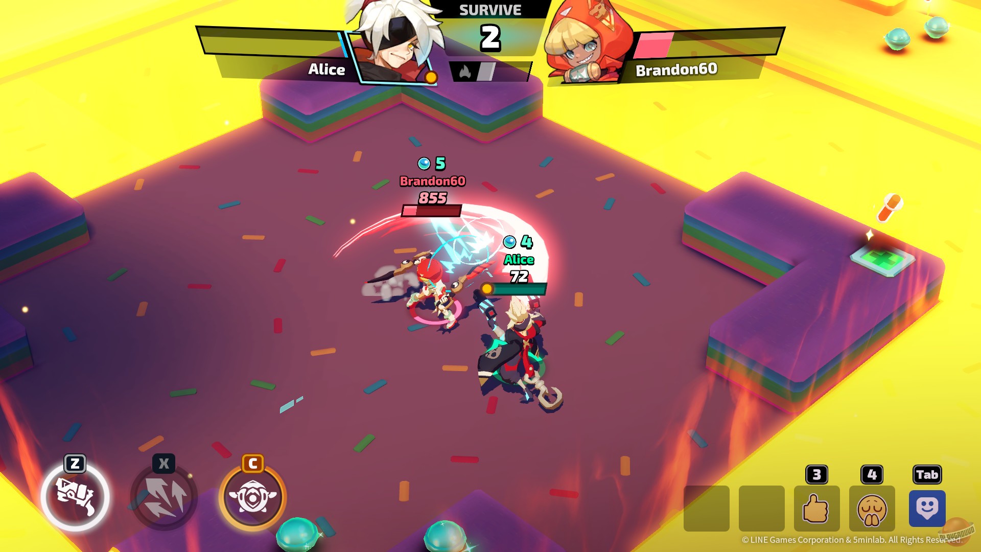 Скриншот из игры SMASH LEGENDS - 2