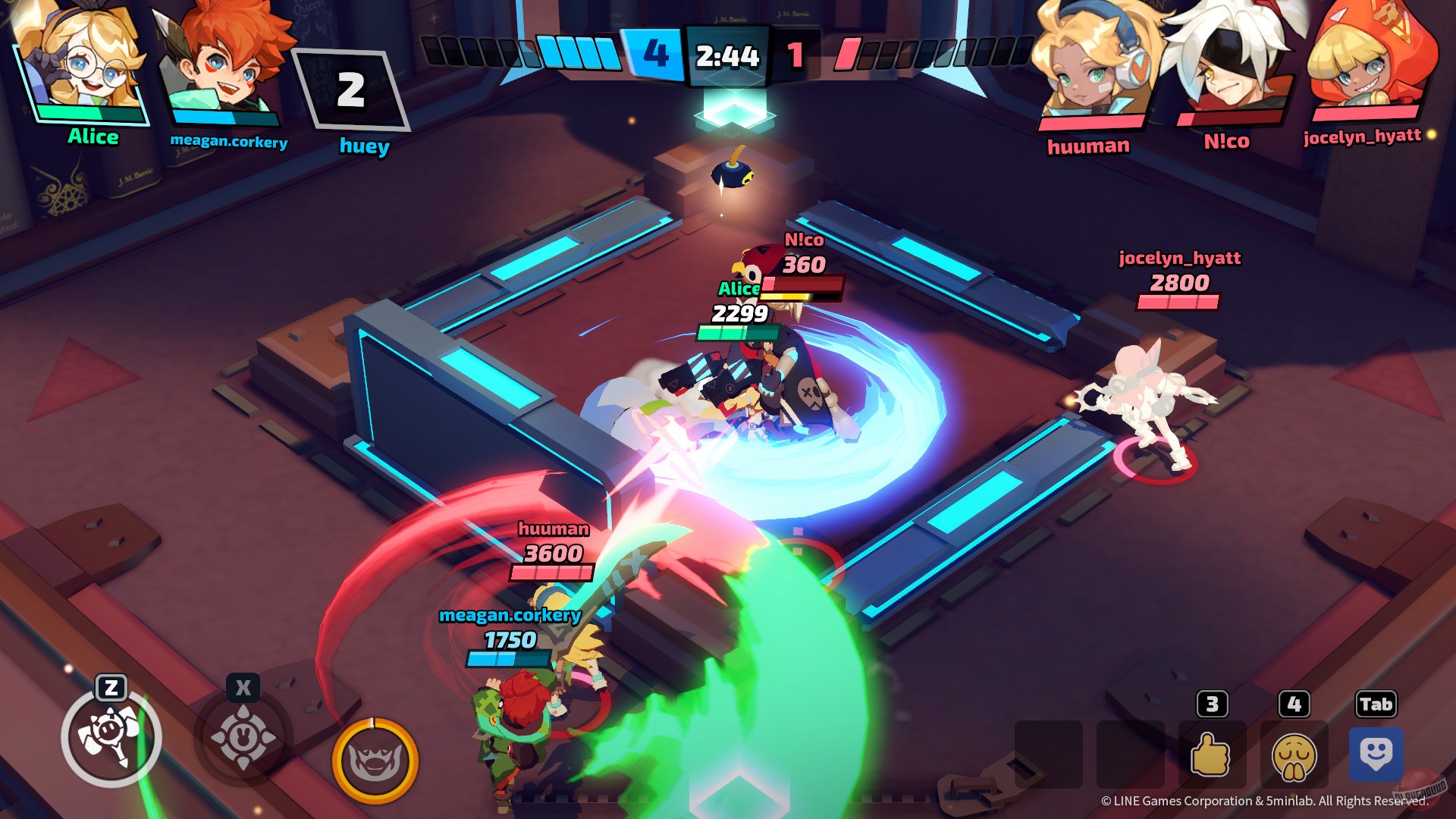 Скриншот из игры SMASH LEGENDS - 6