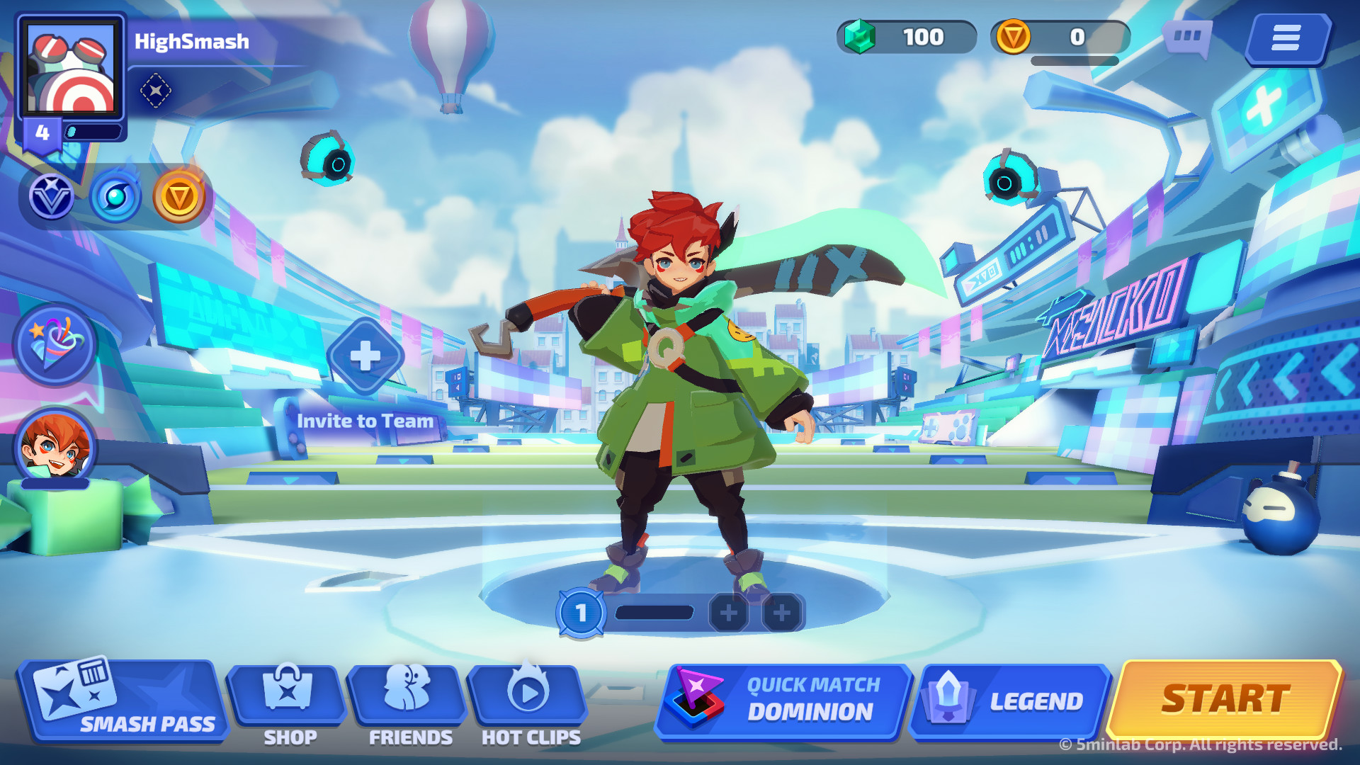 Скриншот из игры SMASH LEGENDS - 19