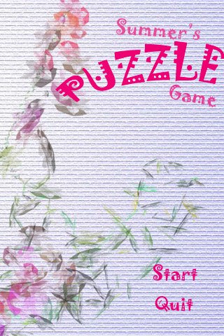 Скриншот из игры Summer's Puzzles - 1