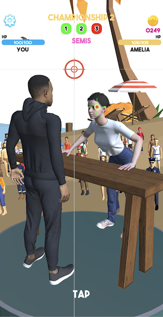 Скриншот из игры Slap That - 1