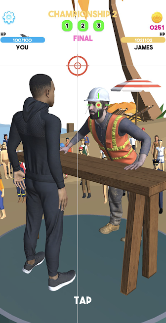 Скриншот из игры Slap That - 2