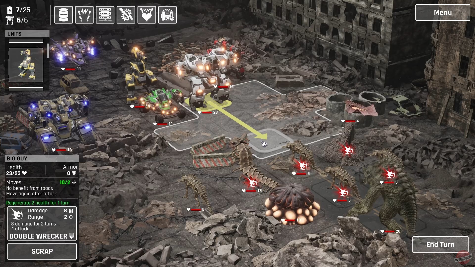 Скриншот из игры Mech Armada - 22