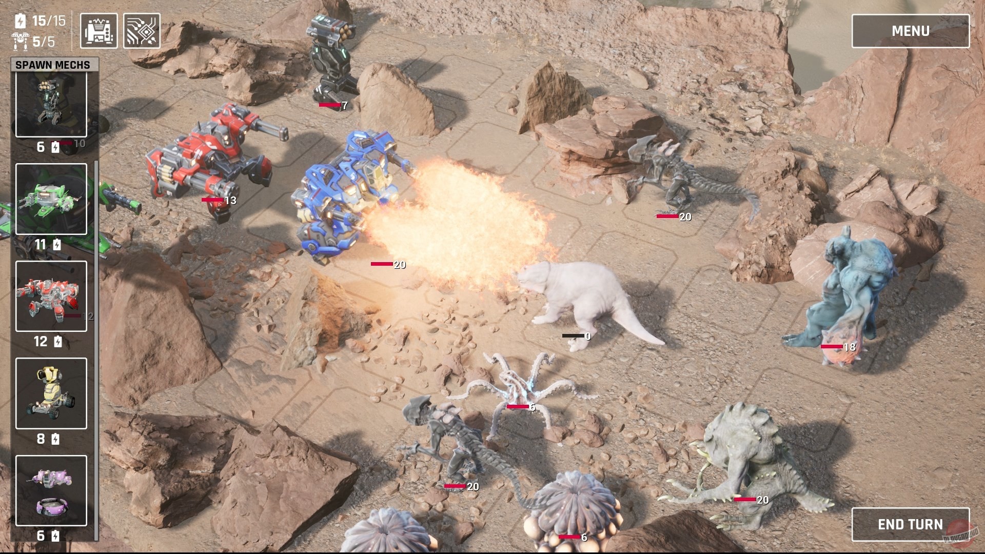 Скриншот из игры Mech Armada - 20