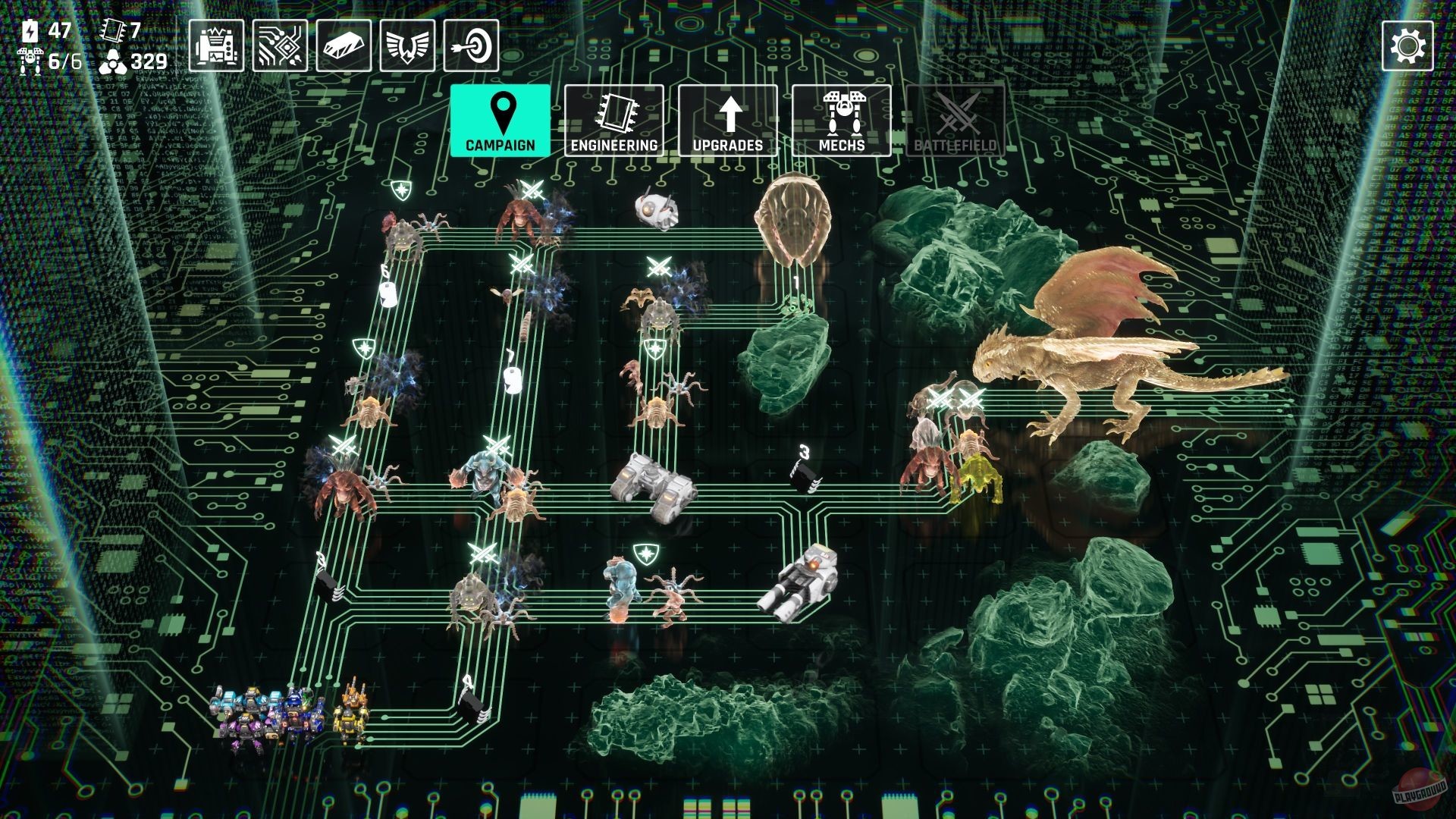 Скриншот из игры Mech Armada - 14