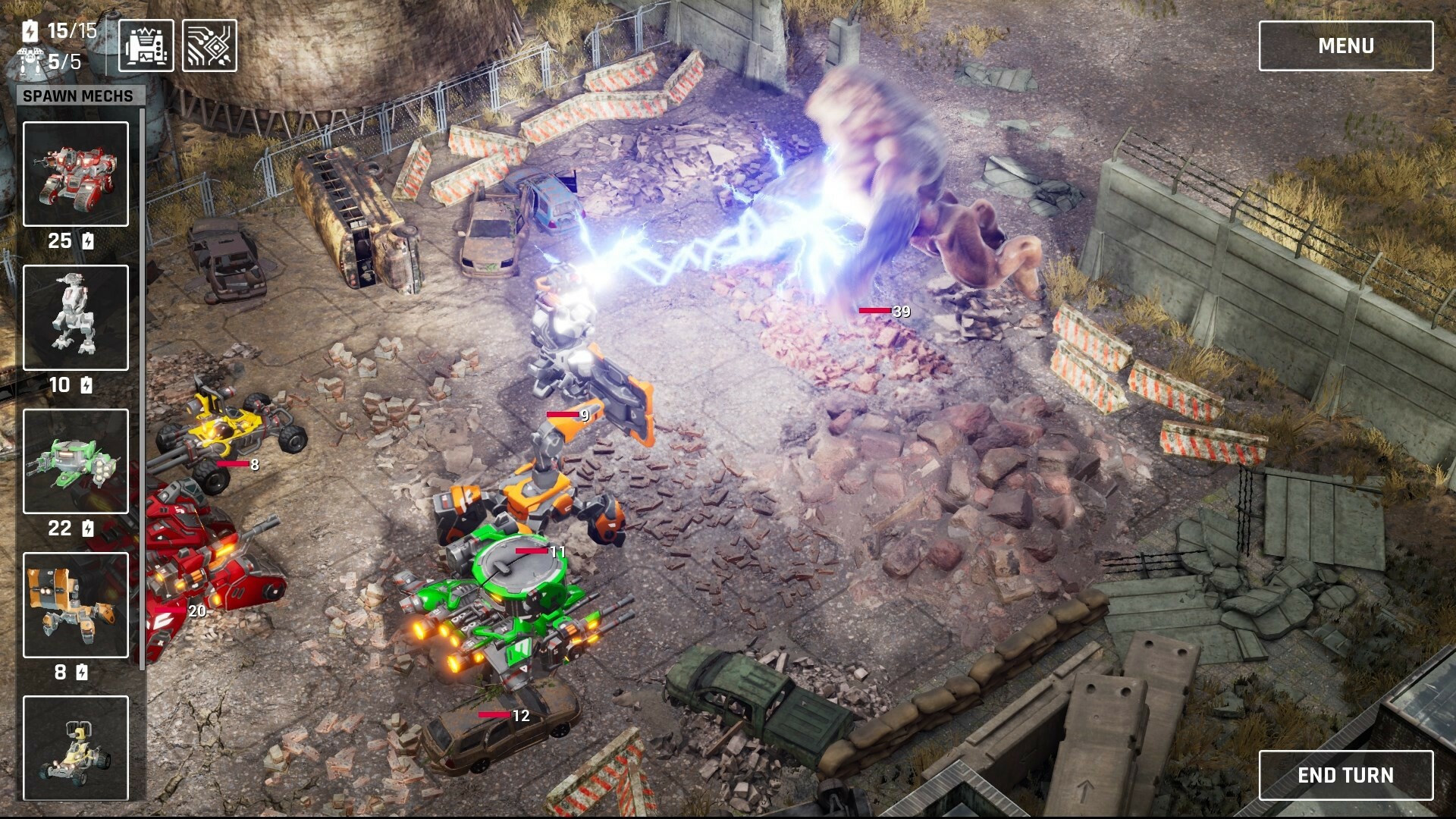 Скриншот из игры Mech Armada - 15