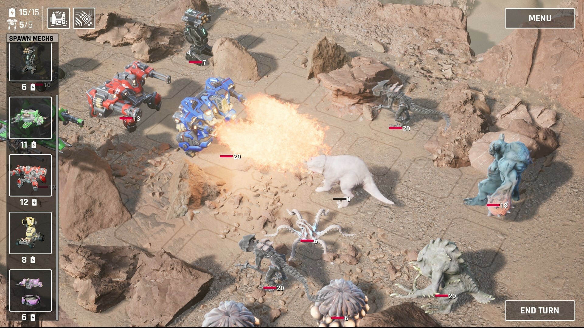 Скриншот из игры Mech Armada - 21