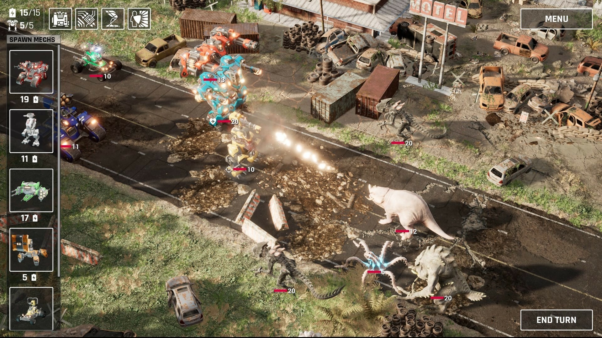 Скриншот из игры Mech Armada - 9