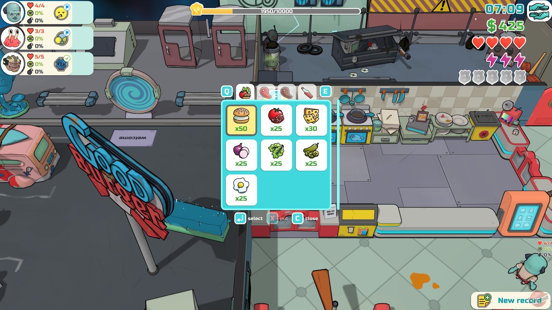 Скриншот из игры Godlike Burger - 2