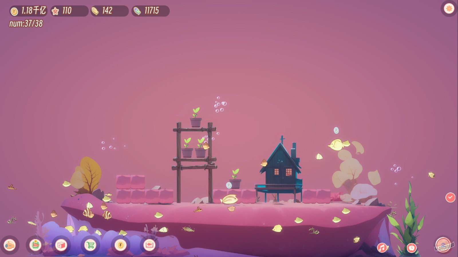 Скриншот из игры Lofi Aquarium - 3