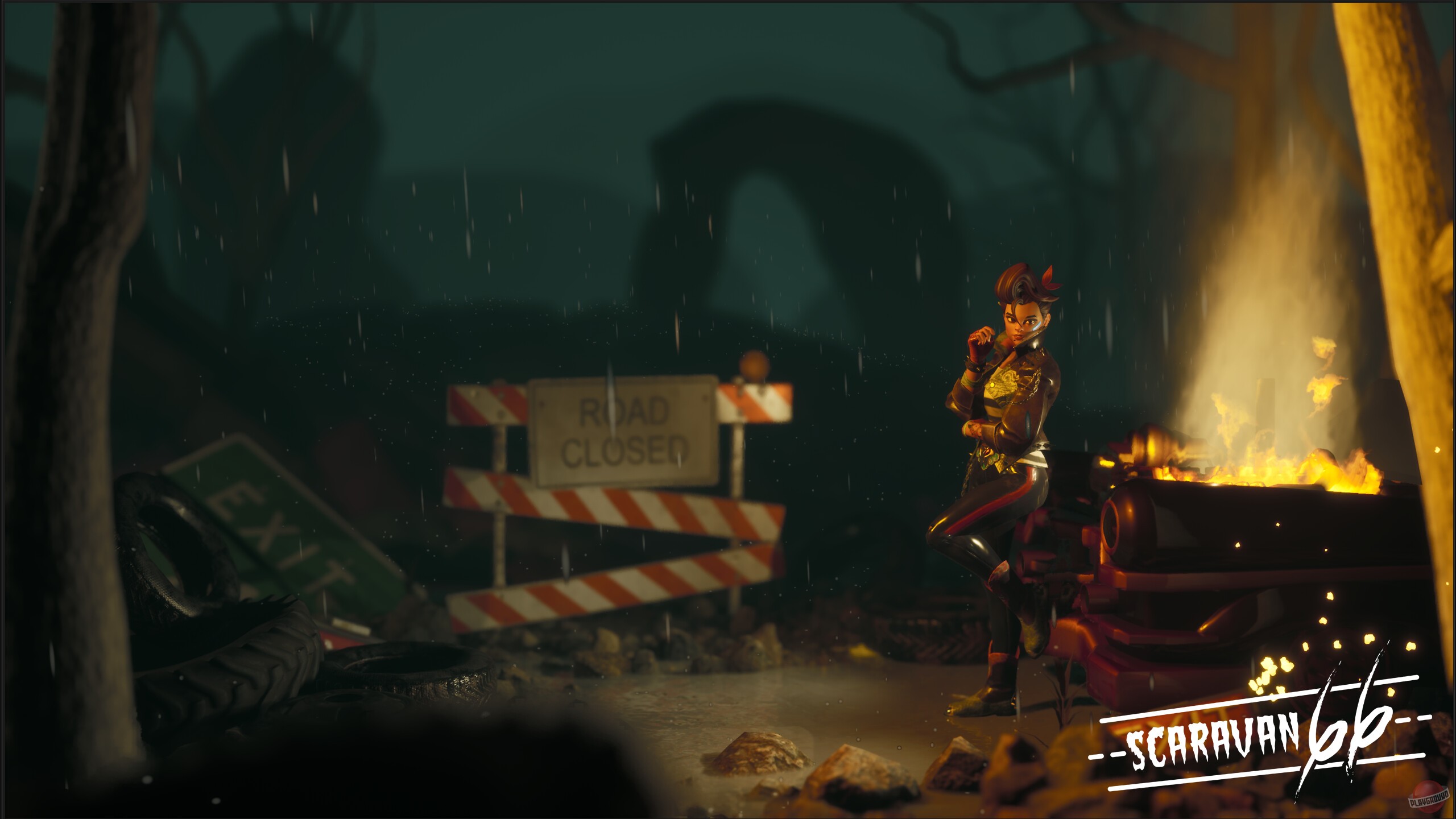 Скриншот из игры Scaravan 66 - 2