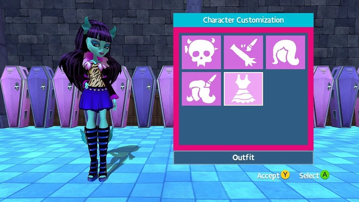 Скриншот из игры Monster High: New Ghoul in School - 16