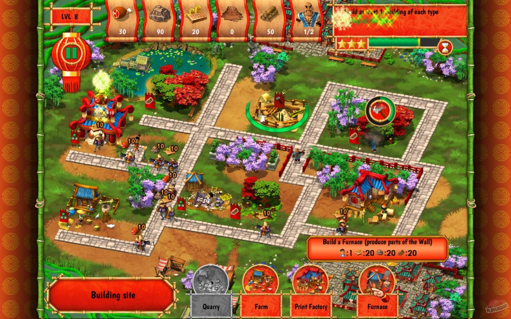 Скриншот из игры Monument Builders: Great Wall of China - 8