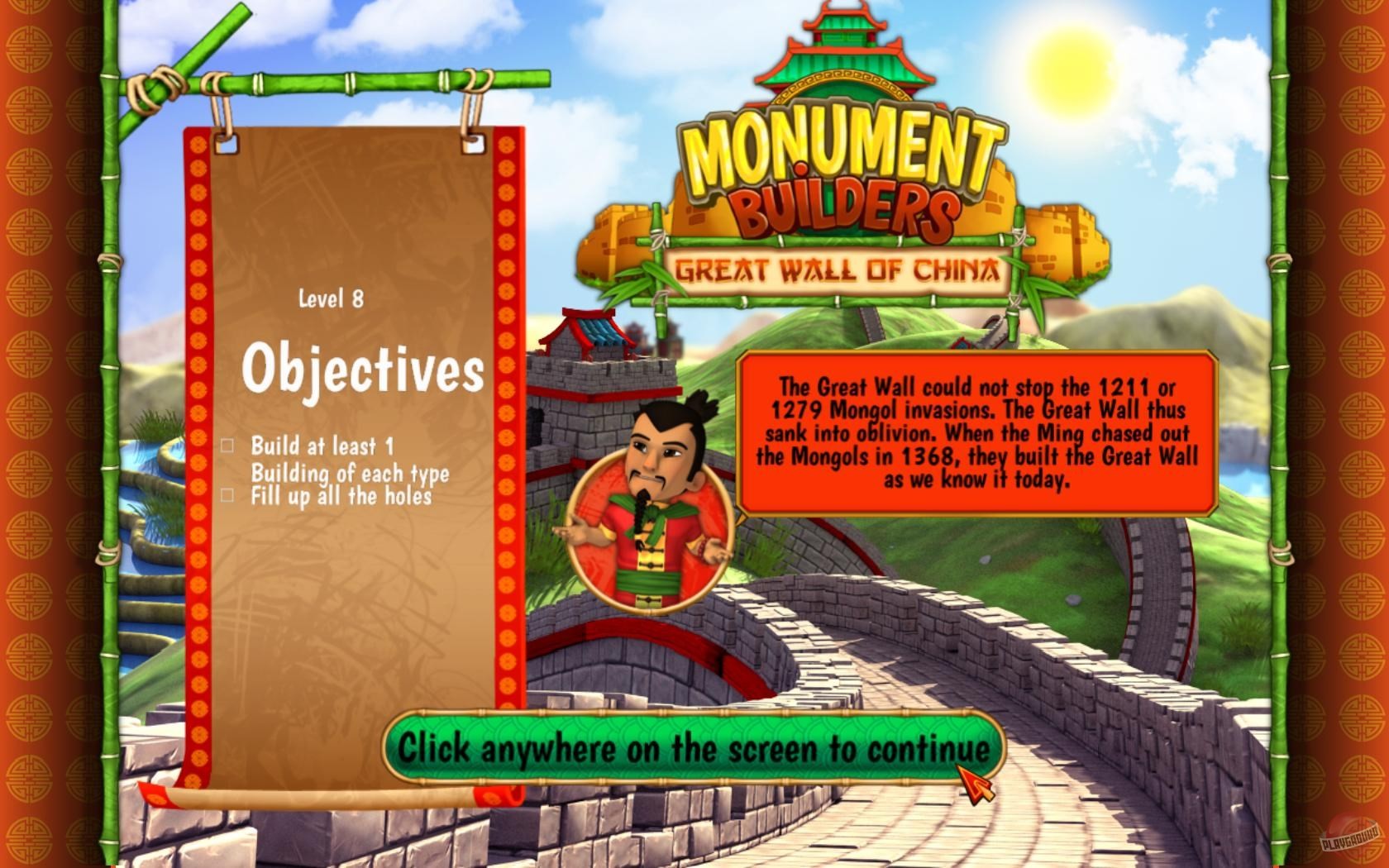 Скриншот из игры Monument Builders: Great Wall of China - 10