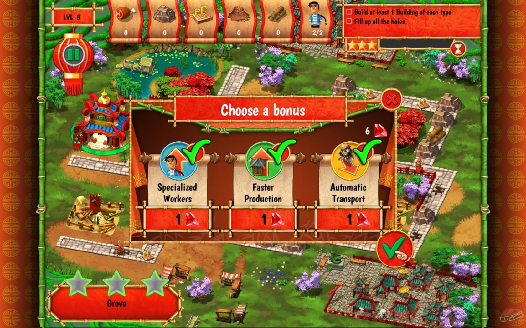 Скриншот из игры Monument Builders: Great Wall of China - 3