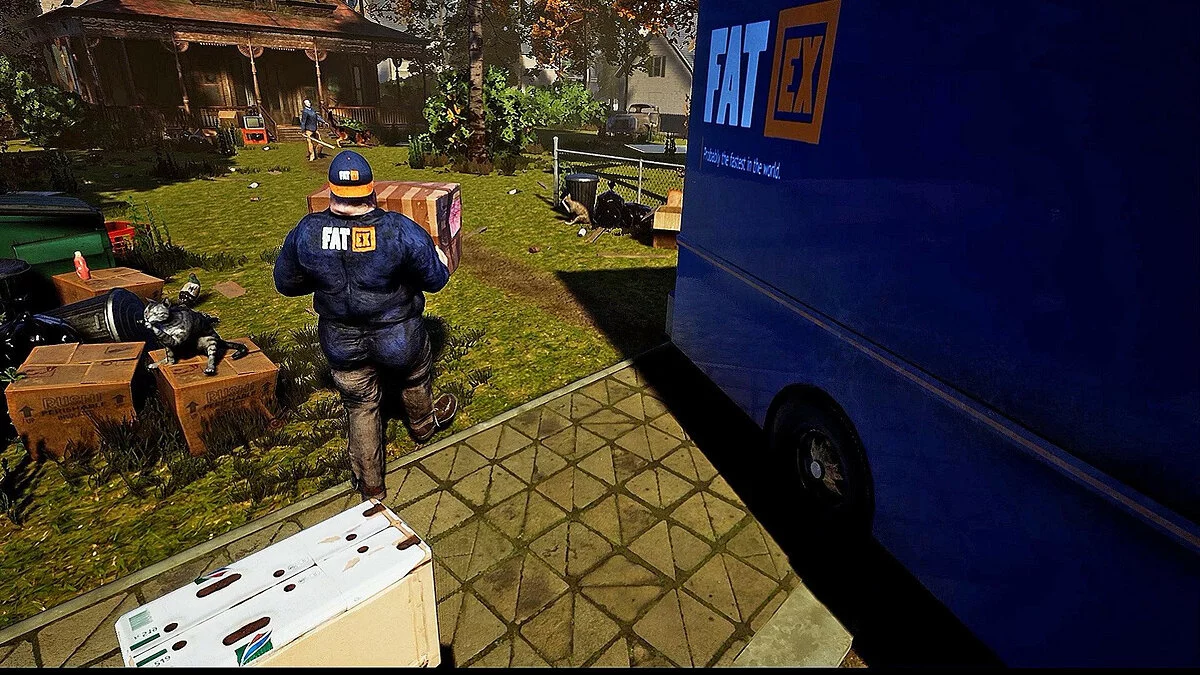 Скриншот из игры Fat[EX] Courier Simulator - 17