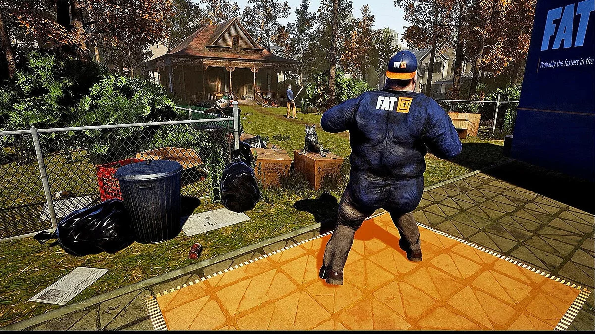 Скриншот из игры Fat[EX] Courier Simulator - 19