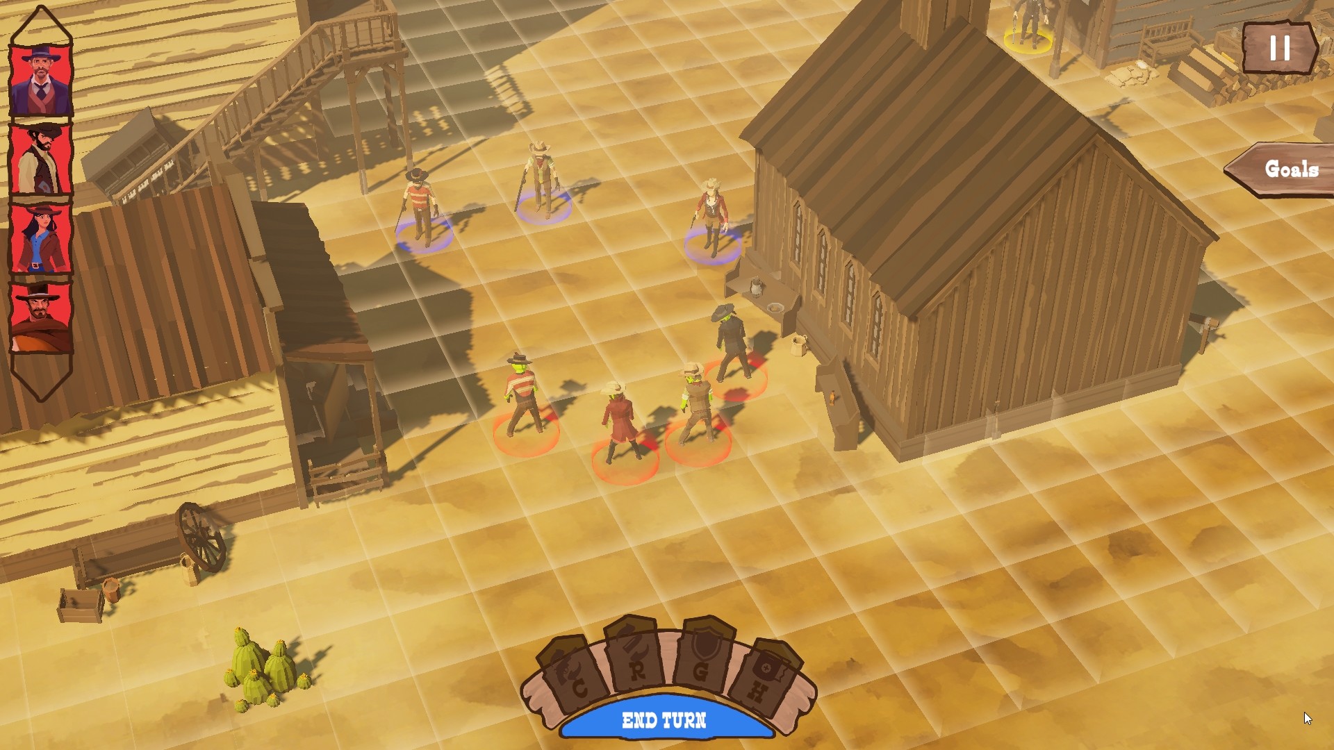 Скриншот из игры Gunslingers & Zombies - 1