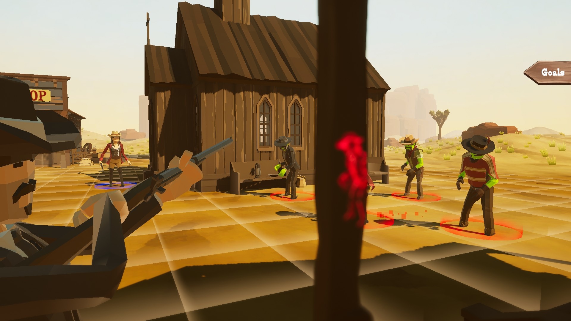 Скриншот из игры Gunslingers & Zombies - 3