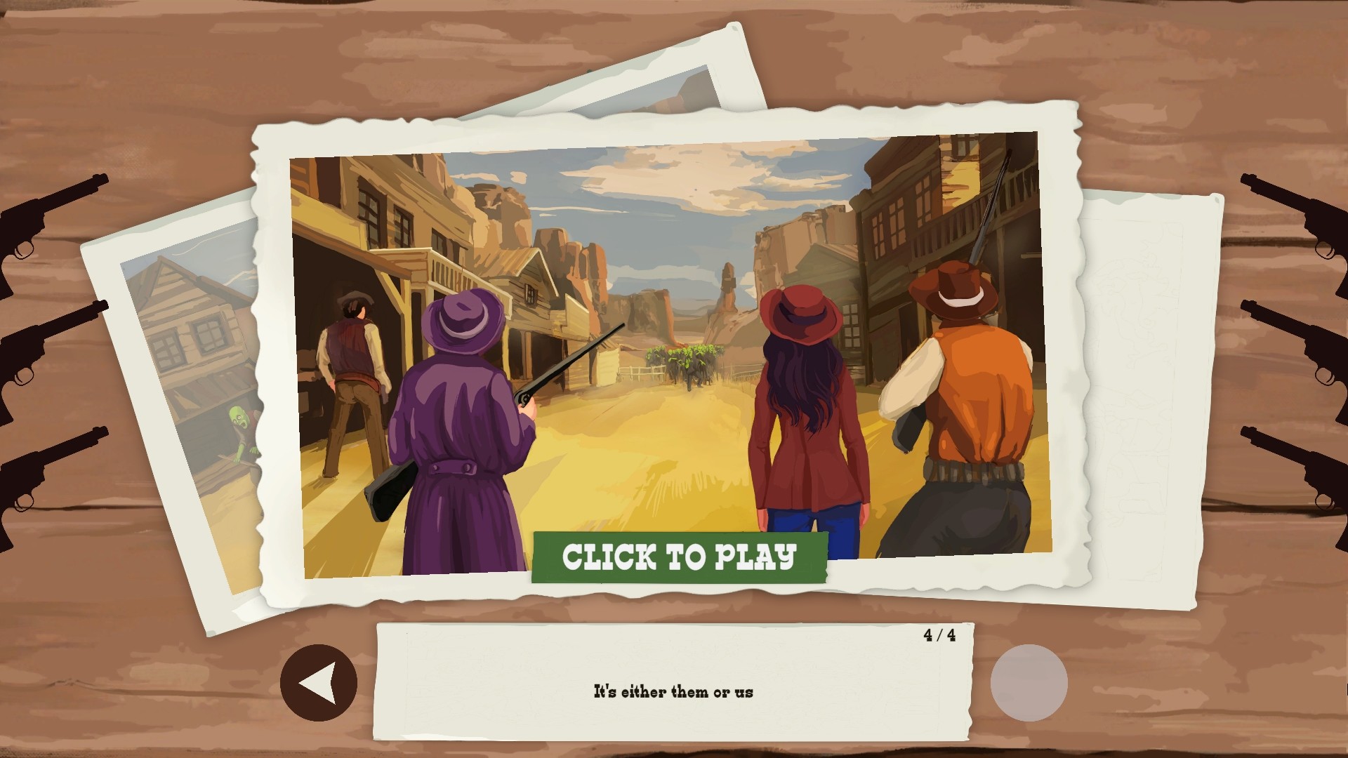 Скриншот из игры Gunslingers & Zombies - 6