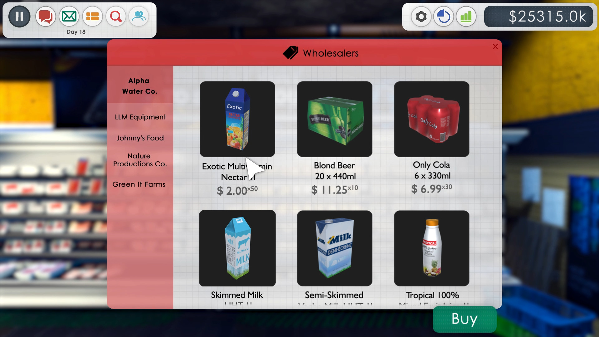 Скриншот из игры Supermarket Manager - 5