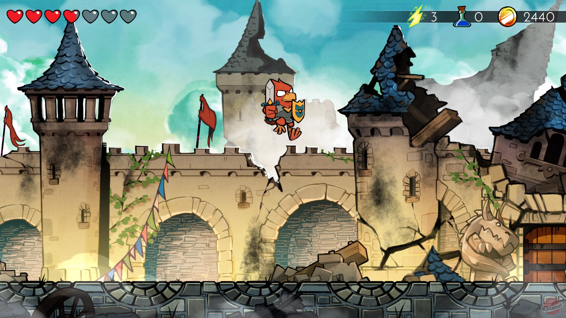 Скриншот из игры Wonder Boy: The Dragon’s Trap - 17
