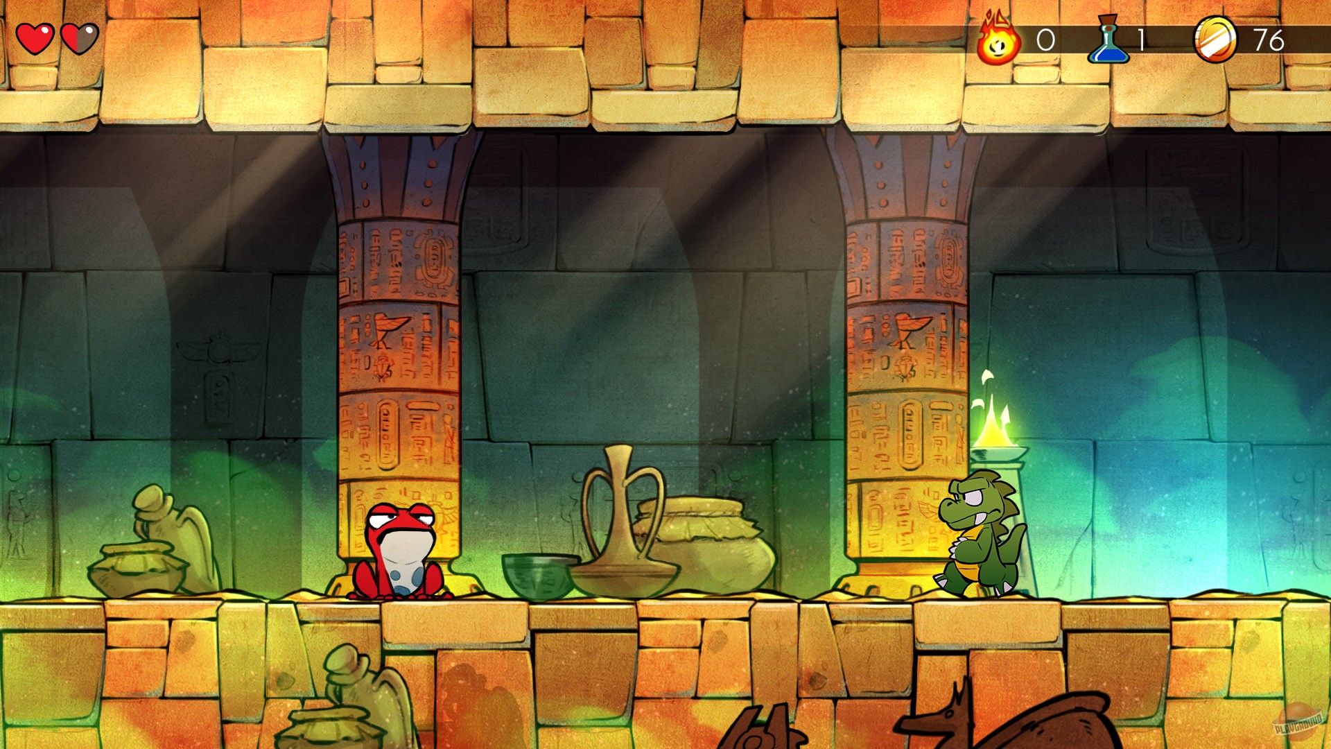 Скриншот из игры Wonder Boy: The Dragon’s Trap - 9