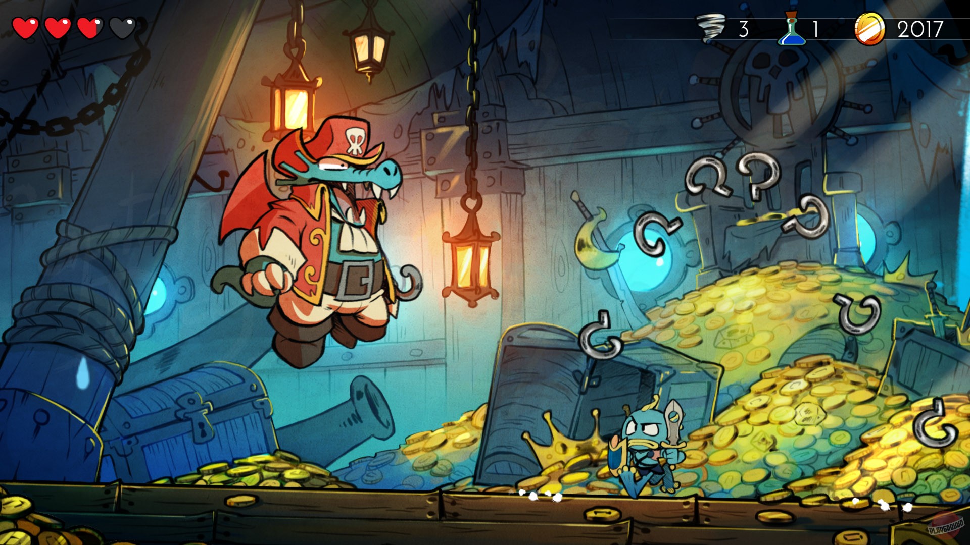 Скриншот из игры Wonder Boy: The Dragon’s Trap - 20