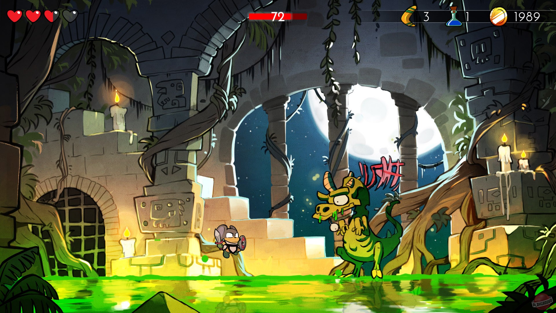 Скриншот из игры Wonder Boy: The Dragon’s Trap - 21