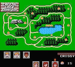 Скриншот из игры Friday the 13th (1988) - 4